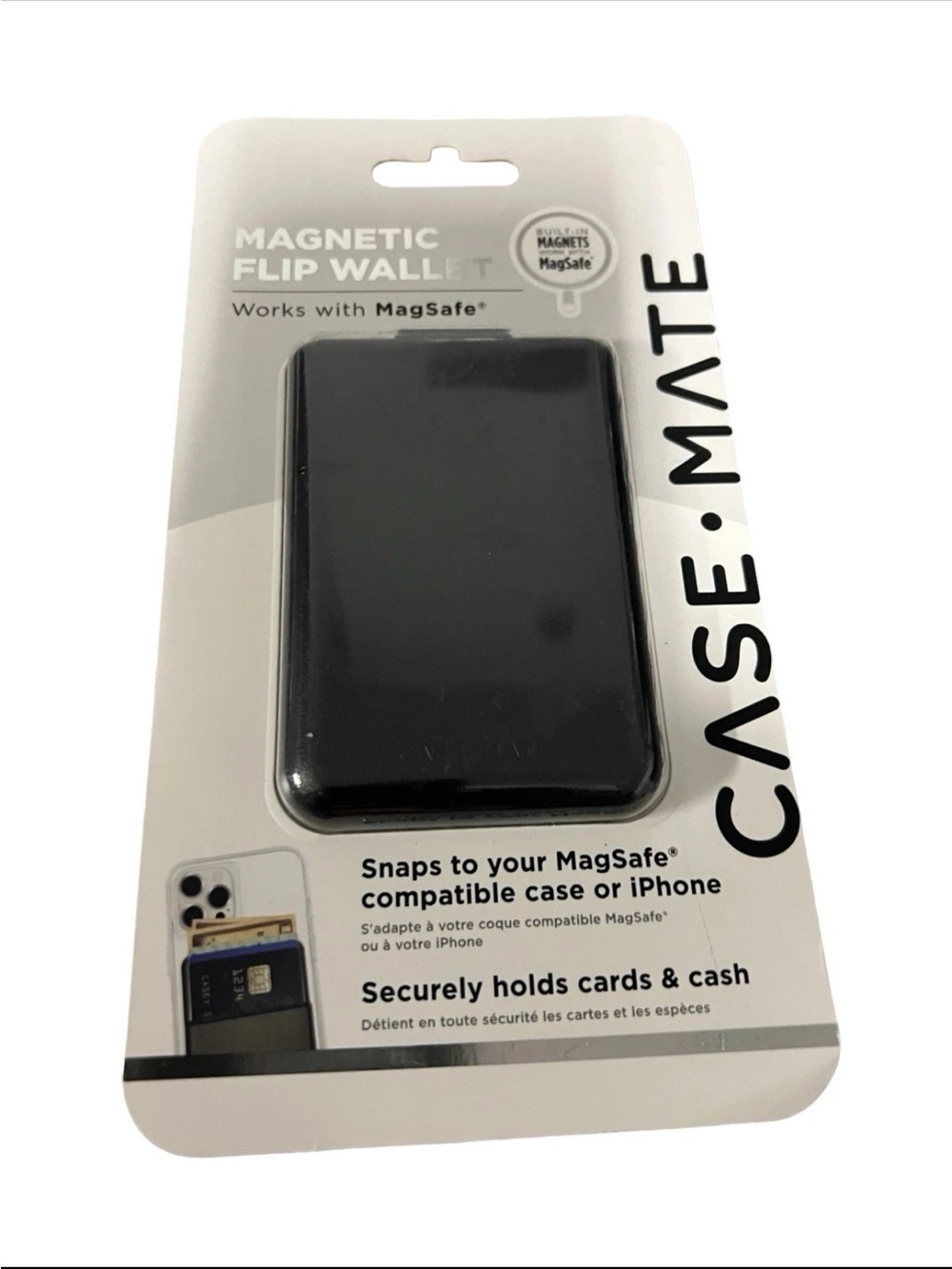 case-mate Magnetic Flip Wallet - Black FINAL PRICE DROP